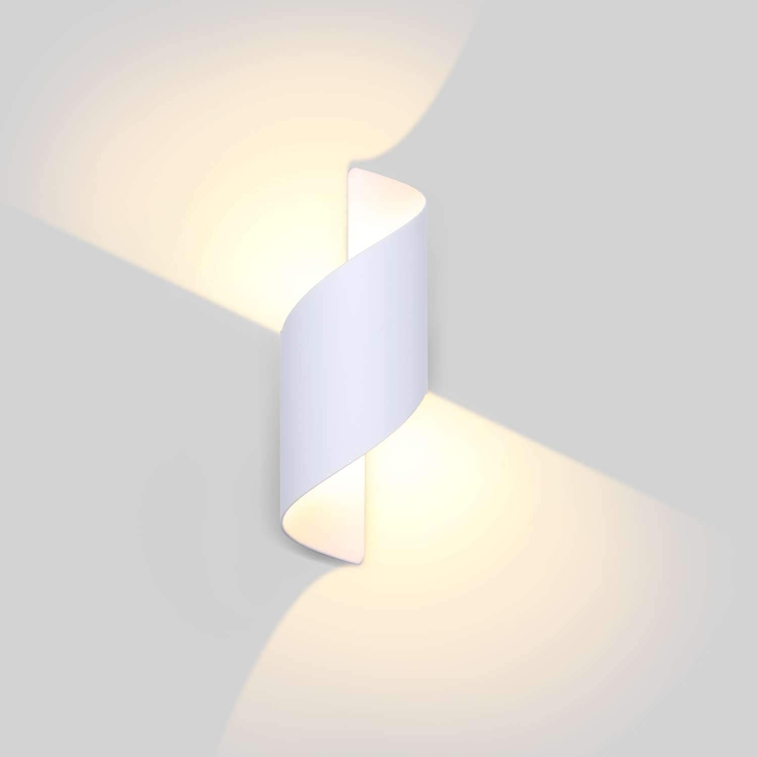 (12 W) Led-wandleuchte Für Den Innen- Und Außenbereich, Ip65 Wasserdicht, Moderne Aluminium-außenwandleuchte Für Hof, Garten Und Terrasse
