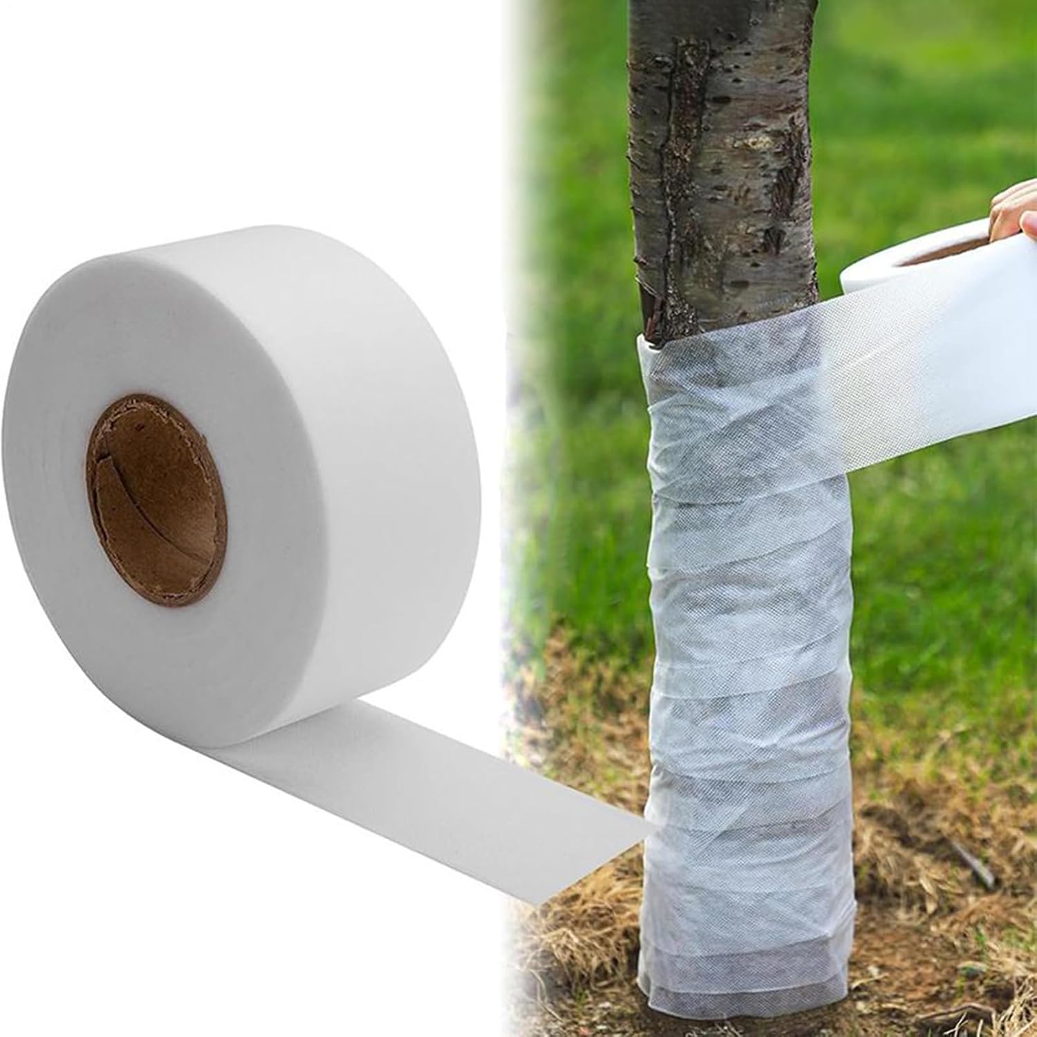 (8 Cm X 100 M) Baumstammschutzhülle, Isolierende Frostschutzhülle Baumstamm- Und Pflanzenschutz Für Obstbäume Und Gartensträucher Im Freien