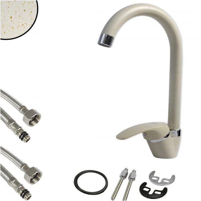 Hoher auslaufmischer avena ESY52943 zweiloch-einhebelarmatur - - Trade Shop