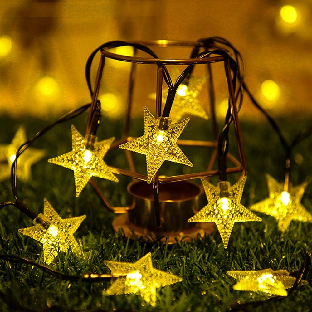 Solarbetriebene Lichterkette Für Den Außenbereich, 12 M, 100 Leds, Ip44 Wasserdicht, 8 Modi, Dekorative Beleuchtung Für Garten, Terrasse Und Patio