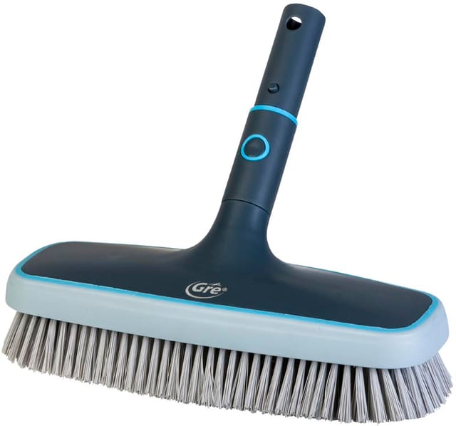 GRE - borstenbürste für poolwände einfache clip-befestigung ohne stange graphit wbp 25