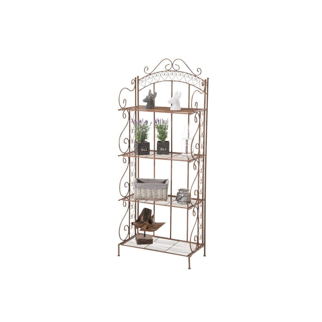 Standregal Antje aus Eisen antik braun