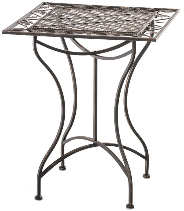 CLP - Eisentisch Asina 60 x 60 cm bronze