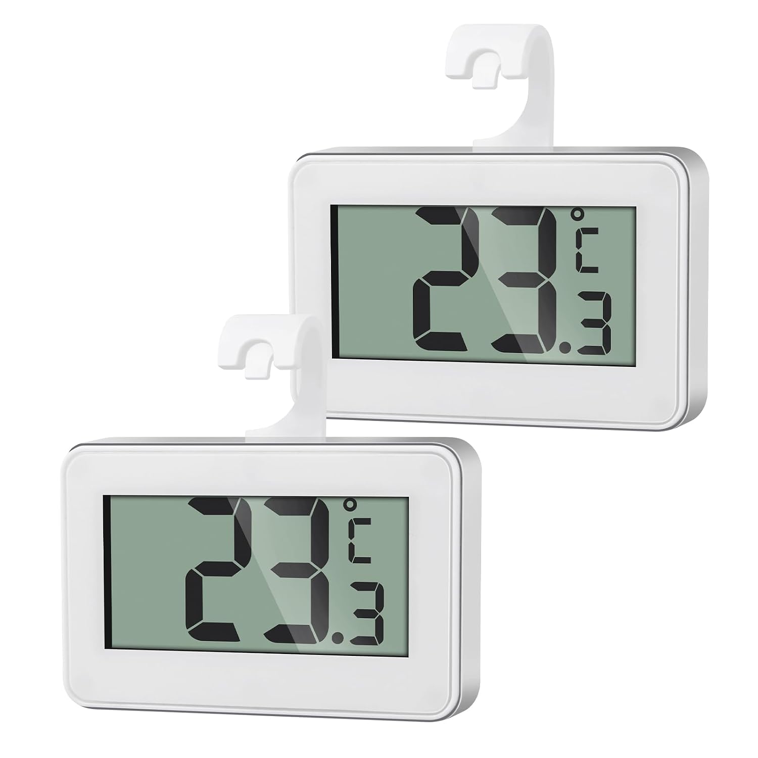 Mini-digitalthermometer, Gefrierschrankthermometer, Kühlschrankthermometer Mit Hoher Präzision Zur Messung Von Temperaturen Von -20 °c / -4 °f Bis 60 °c / 140 °f. Hohe Genauigkeit (±1 °c / ±2 °f).
