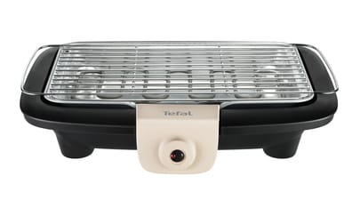 Tefal EasyGrill BG90C8 Barbecue & Grill 2300 W Elektro Tisch Schwarz, Graubraun