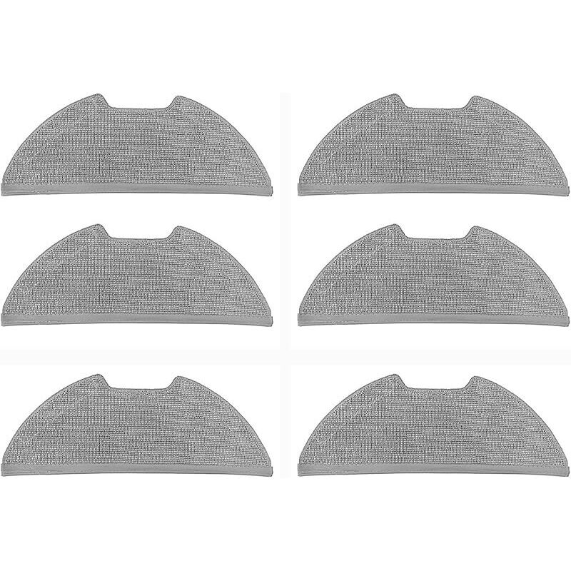 Ersatzzubehörset Für Den Eureka E10s Saugroboter, 6 Wischpads