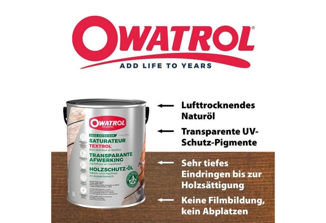 Textrol 5 l Holzschutz transparent