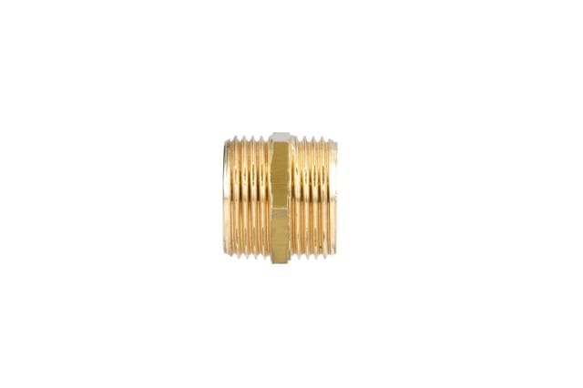 Garis D04006B Doppelmuffe Messing 33/42