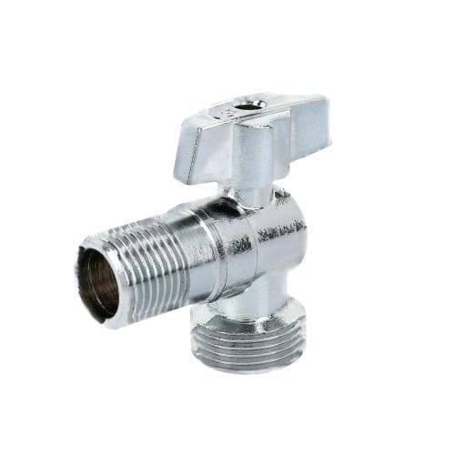 Garis Waschmaschinenhahn messing vernickelt 6 cm