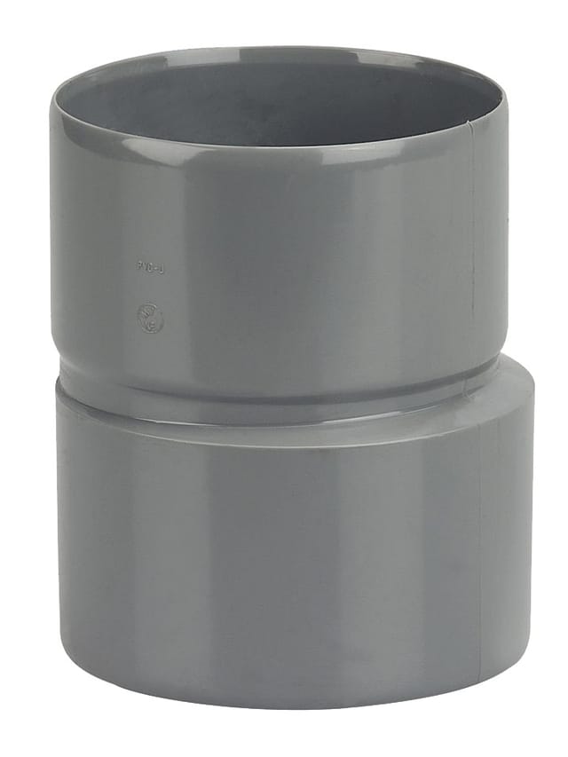 Wavin Exzentrische Reduzierung PVC grau Ø110/100 mm