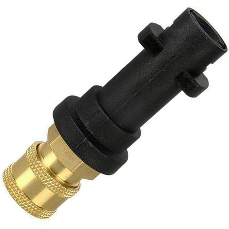 – 1/4"-schnellanschluss-hochdruckreiniger-pistolenadapter – Kompatibel Mit Kärcher K2 Bis K7 – Robuste Messingbuchse – 2000 Psi Druck