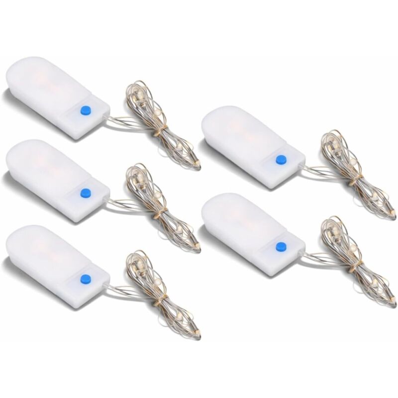 Mini-led-lichterkette, Batteriebetrieben, Dekorative Lichterkette Für Puppenhaus-bastelarbeiten, 1 M