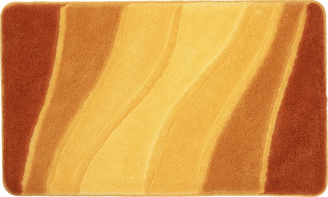 Kleine Wolke Badteppich Ocean safran 60 x 100 cm