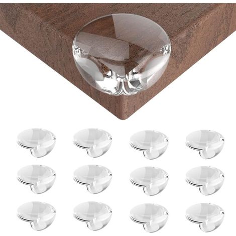 Eckenschoner Für Möbel, Kugelförmig, Transparentes Pvc, Kindersicher, 12 Stück