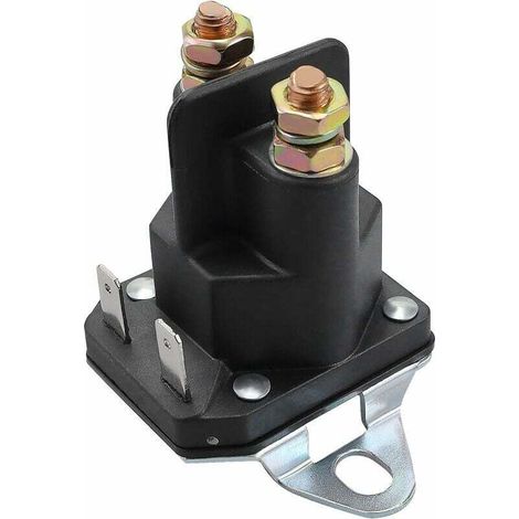 Lntyq 12v Anlasser-magnetrelais 4-polig 12 Volt Schütz 762-1261-211-51, Geeignet Für Rasenmäher, Schneemobile, Golfwagen Und Rasentraktoren Usw.