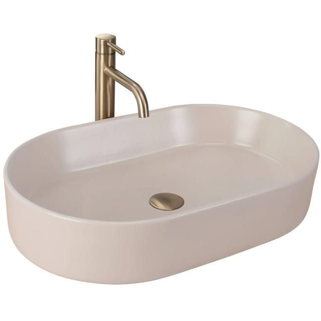 REA - aufsatzwaschbecken nadia 60 beige matt