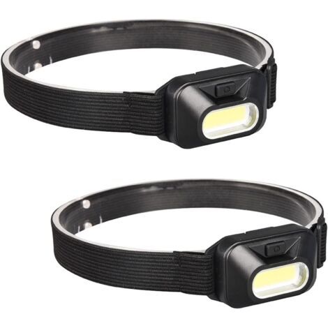 Leichte Led-stirnlampe – Leistungsstarke Profi-stirnlampe Für Erwachsene Und Kinder, Nacht, 2er-pack [energieklasse A+++]