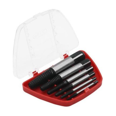Bolzenausdreher-set Für 12 Mm, 8,6 Mm, 6,3 Mm, 5,4 Mm, 3,7 Mm Und 3,5 Mm Bolzen, 6-teilig
