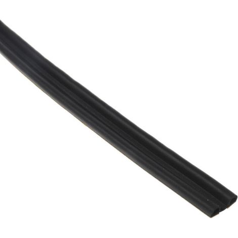 Schwarzes D-förmiges Dichtungsband, 10 M X 6 Mm X 9 Mm, Selbstklebendes Dichtungsband Für Türen Und Fenster