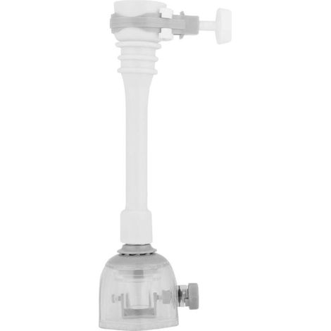 Lntyq Verstellbare Spritzschutz-armaturenverlängerung, Wassersparender Küchenarmaturenschlauch, Küchenarmaturenverlängerung, Küchenspülenbrause (grau 18 Cm)