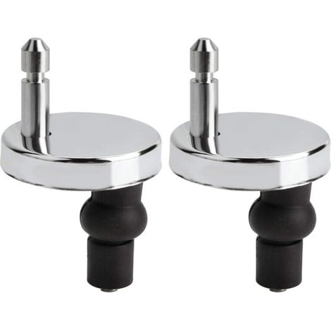 2 Universelle 55-mm-scharniere Für Wc-türen. Passend Für Alle Türen. Schnelle Montage.