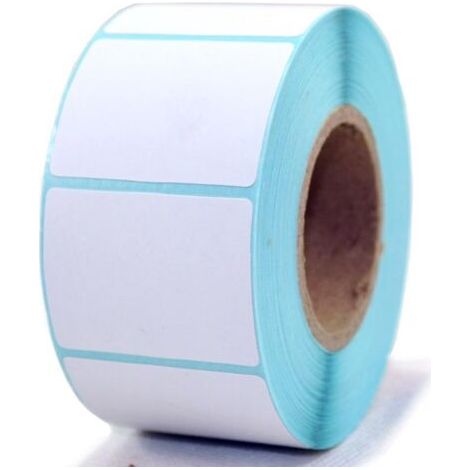 Ahlsen Packung Mit 800 Weißen Selbstklebeetiketten 60 Mm X 30 Mm Für Gefriergläser (drucker)