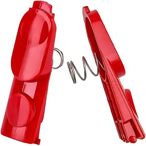 Ahlsen 2er-pack Federbelastete Clip-verriegelungsknöpfe Für Dyson V7 V8 V10 V11 V15 Staubsauger Ersatzteile