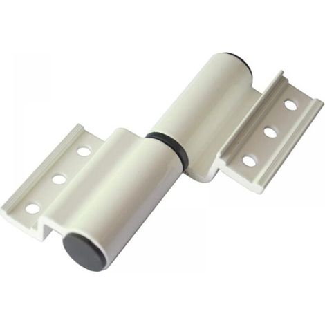 1 Stück Türscharnier Aus Aluminiumlegierung, Diy-bruchbrücke, Langlebig Und Mit Langer Lebensdauer, Geeignet Für Türen Und Fenster (farbe: Weiß, Rechts)