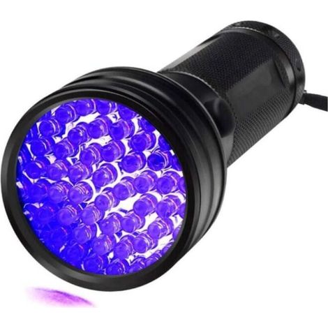 51 Led 395nm Violette Uv-taschenlampe, Schwarzlichtdetektor Zum Aufspüren Von Hundeurin, Tierflecken Und Bettwanzen.