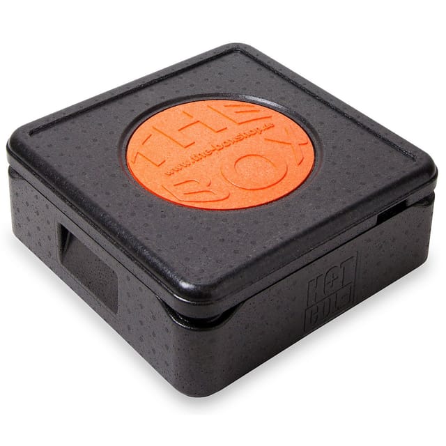The Box Thermobox Pizza klein, Volumen: 41 x 41 x 16,5 cm (12 Liter), Nutzhöhe 10 cm - 1 Stück