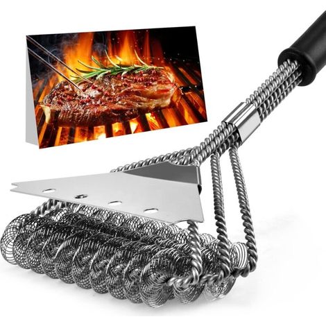 Zolginah Grillbürste, Grillreinigungsbürste, 45,7 Cm Lang, Für Gasgrills, Holzkohlegrills Und Elektrogrills (grillreinigungsbürste)