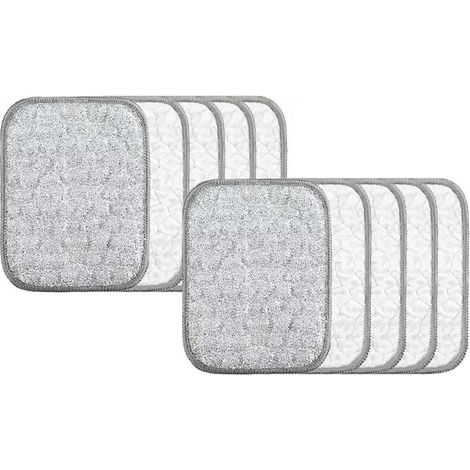 Set Mit 10 Wiederverwendbaren Mehrzweck-geschirrtüchern Aus Draht Für Nass- Und Trockenreinigung, Runde, Kratzfeste Tücher Für Küche, Spüle, Töpfe Und Pfannen (farbe Zufällig)