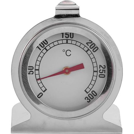 Lntyq Ofenthermometer 0–300 °c, Edelstahl-ofenthermometer Für Elektro- Und Gasöfen, Grillthermometer Mit Großer Skala Und Sofortanzeige, Ideal Zum Frittieren Und Räuchern.