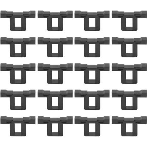 Lntyq 20er-pack Wasserablaufclips Für Solar-pv-module, 30-mm-reinigungsmodule, Wasserablaufclip
