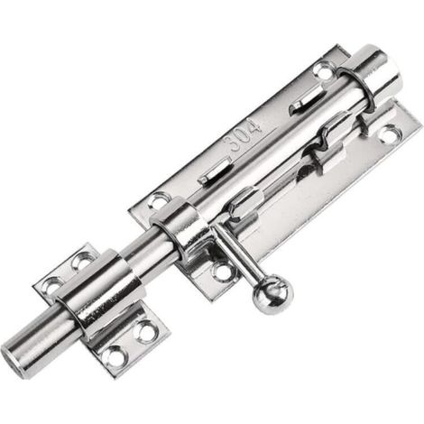 Schiebetürriegel Aus Edelstahl 304, Sicherheitsriegel Für Lange Schiebetüren, Garagentorriegel, 14 Mm Durchmesser (6 Zoll)