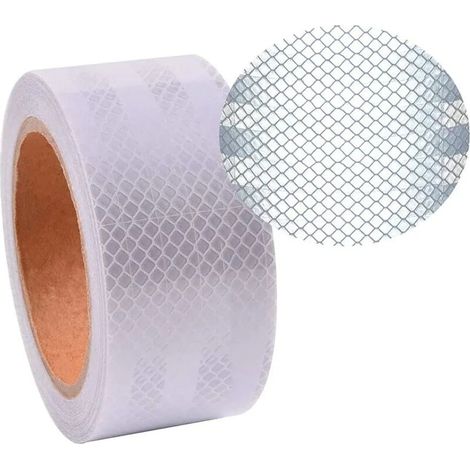 Zolginah Reflektierendes Band, 10 M X 5 Cm Wasserfeste Reflektierende Aufkleber, Selbstklebender Sicherheitsstreifen Für Auto, Lkw, Anhänger, Wohnmobil, Laufräder, Kinderwagen, Helme (rot)