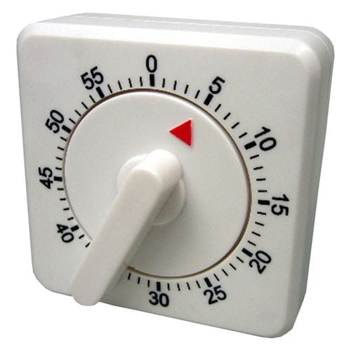 Kurzzeitwecker kzw analog weiß Uhren & Wecker - Technoline