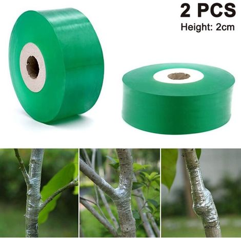 2 Stück Veredelungsband Pfropfband Transparenter Fußstopfen Selbstklebender Elastischer Pflanzenfeuchtigkeitsbarrierestreifen Für Gartenreparaturen Qiedovieyffon Veredelungsband Für Den Garten
