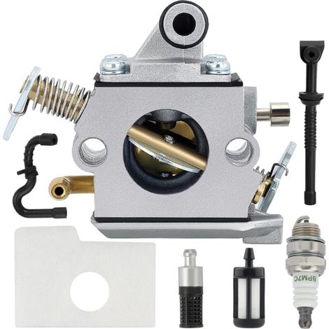 Ms170 Ms180 Vergaser C1q-s57a Für Stihl 017, 018 – Kettensägen-set – Mit Filtern