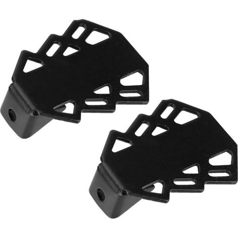 Fahrradpedale – Schwarz – 1 Paar – Hinterradpedale Für Mountainbikes – Rutschfeste Pedale – Mit 5-mm-löchern