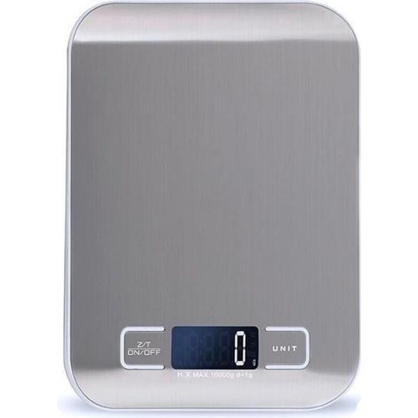 Digitale Präzisions-küchenwaage, Bis 5 Kg – Edelstahl