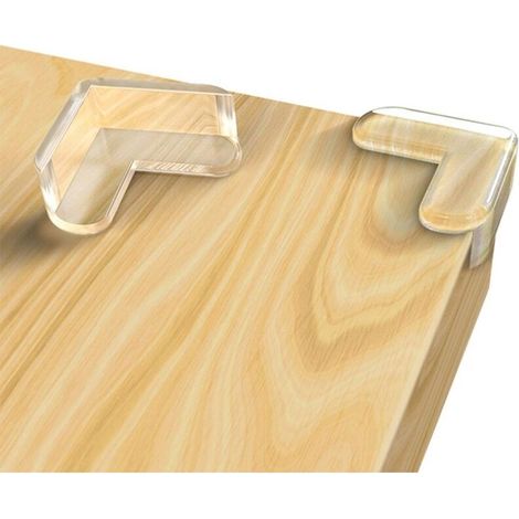 Silikon-eckenschützer Und Transparente Seitenteile Für Tisch- Und Möbelecken – Aufprallschutz Für Babys Und Kinder (24 Stück)