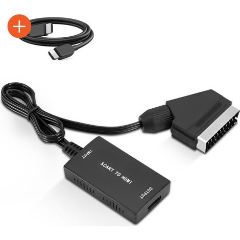 Hdmi-zu-scart-konverter – Umschalter Für Hdmi-adapter – Tv-splitter – Ook Für Smart-tvs