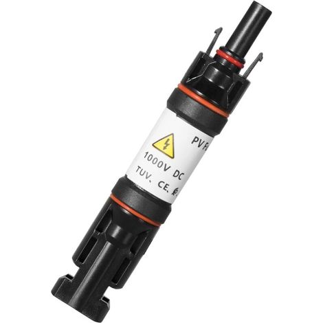 1000v Dc Ip67 Solar-pv-sicherungsstecker, Wasserdichter Photovoltaik-solardiodenstecker Für Solar-pv-systeme (10a)