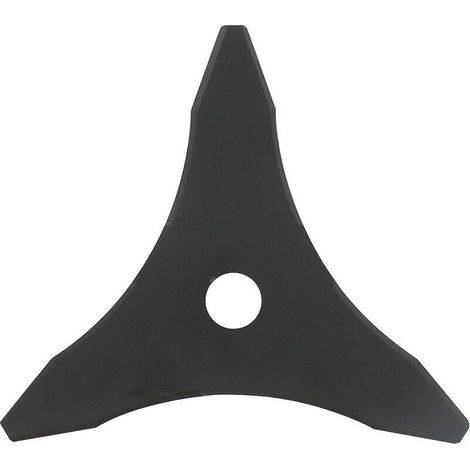 Dreizahnklinge, Schwarz, 255 X 25,4 X 3 Mm