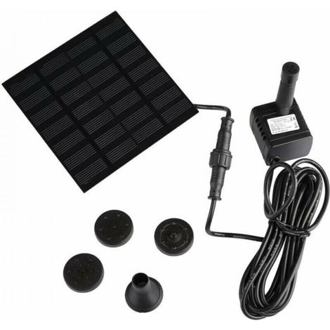 Verbesserte 7v-miniatur-solarpumpe Für Gartenbrunnen Und Teiche, Geeignet Für Springbrunnen, Wasserfälle Und Wasserspiele