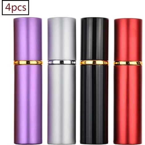 4 Stück 10ml Nachfüllbare Parfümzerstäuber, Mini-reisezerstäuber