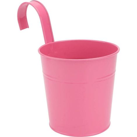 Zolginah Hängender Metallblumentopf Mit Abnehmbarem Haken, Farbe Zufällig