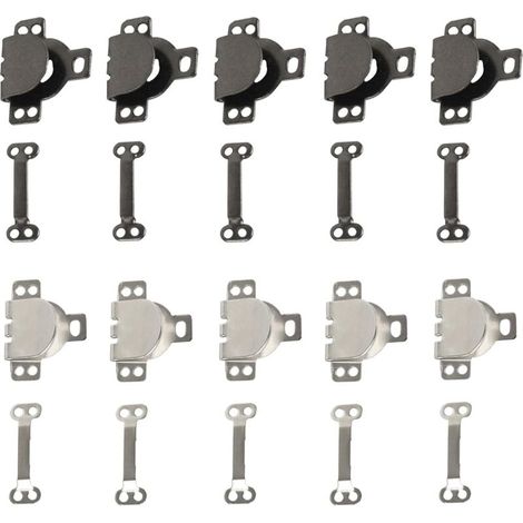 Lntyq 10 Paar Unsichtbare Haken Für Hosen, Nähhaken, Overallverschlüsse, Hosenhaken, Nähzubehör, Geeignet Zum Reparieren Von Hosen Und Zum Befestigen Von Kleidung
