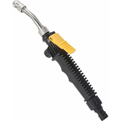 30 Cm/11,8 Zoll Hochdruckreiniger Mit Abnehmbarem Wassersprüher, Autowaschanlage, Gartenreinigungspistole, Reinigungswerkzeug, Schwarze Wasserpistole
